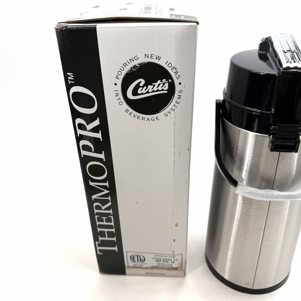 CURTIS TLXA-22 THERMOPRO Thermal Air Pot Coffee Dispenser with Lever - Picture 6 of 9